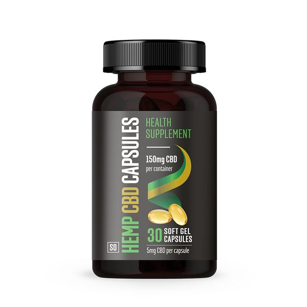 Broad Spectrum CBD Gel Capsules 150 mg 30 pcs