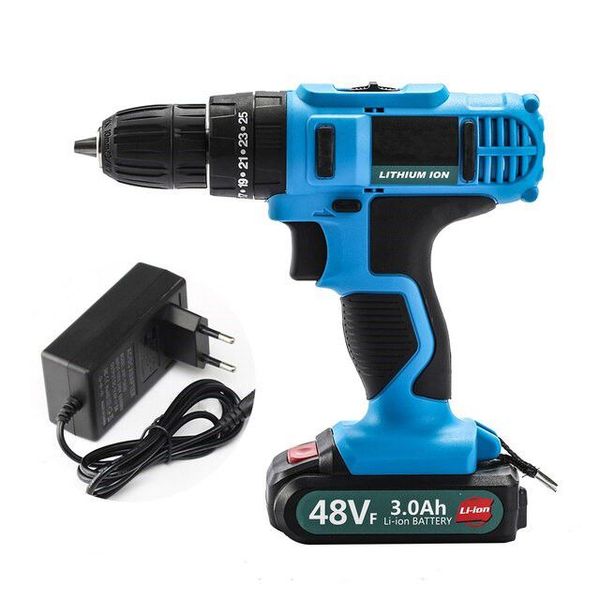 48V Cordless Hand Drill, 48V Battery Drill, 48V Lithium Battery Drill