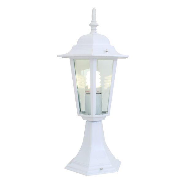 Eurolux - 6 Glass Panel Pedestal Light