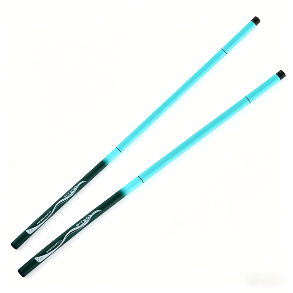 2 PackTelescopic Fishing Rod - Teal 6.3 [Actual length 5.5]