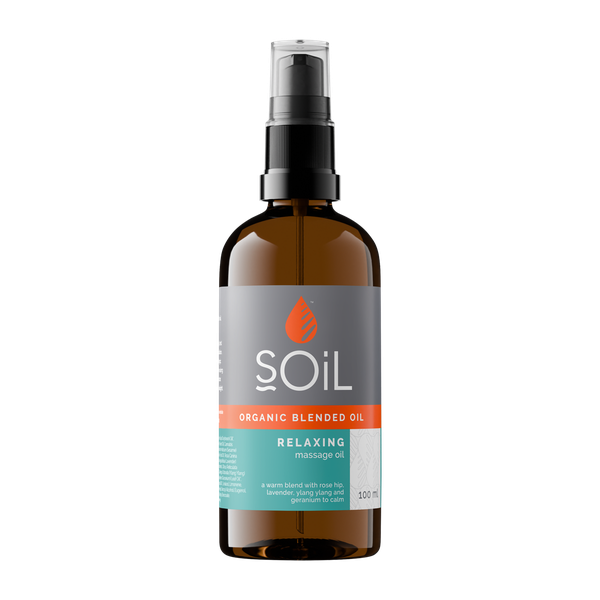 SOiL Organic Relaxing Massage Oil 100ml