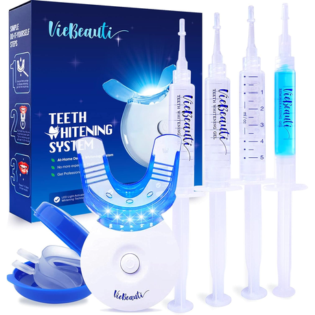 VieBeauti Teeth Whitening Kit with LED Light Shop Today. Get it