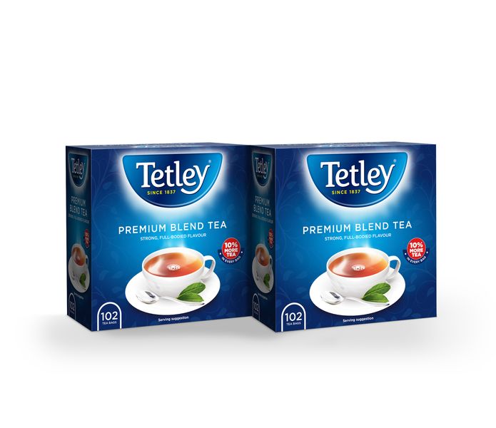 Tetley Black Tea 102's x 2