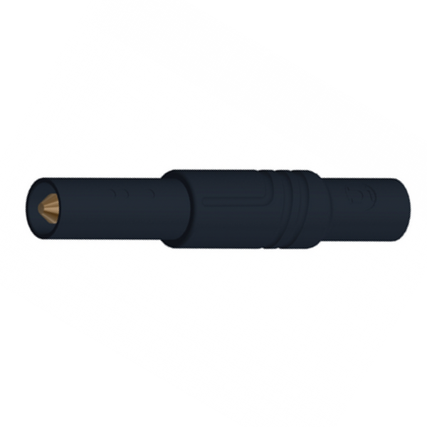 LASS G - 4mm Caged Spring 24A Safety Plug, Screw Connection, 1000V