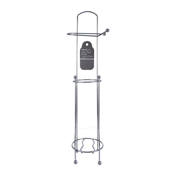Toilet Paper Holder - Bathroom Accessories - Stainless Steel - Silver