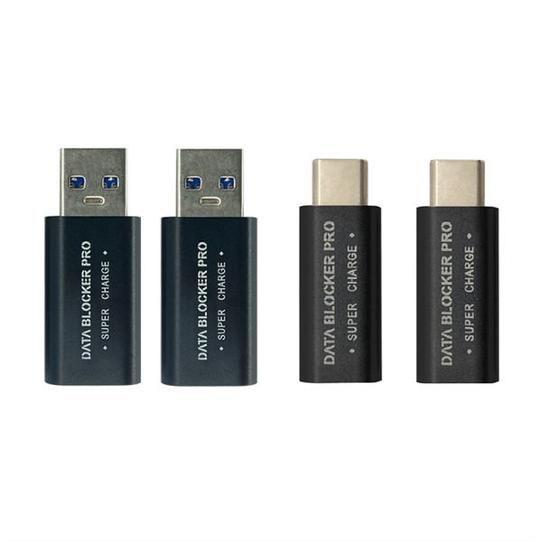 Usb Data Blocker and Usb-C Data Blocker Protect Against Juice Jacking