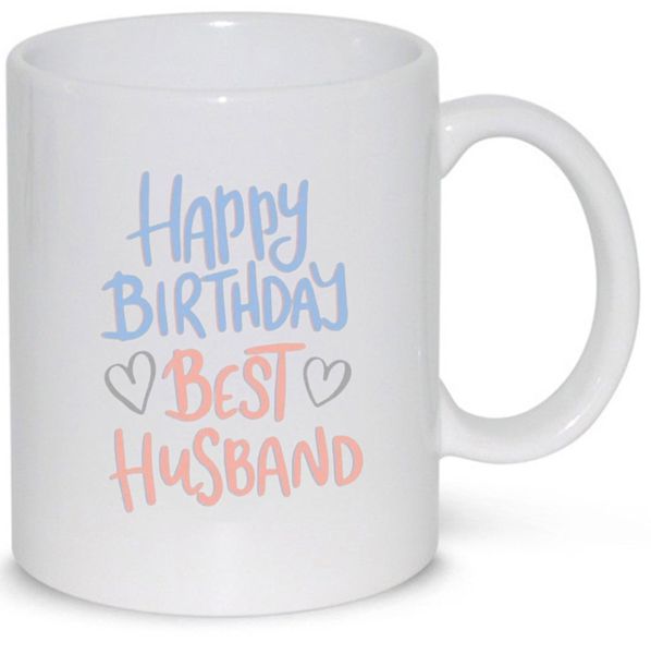Happy Birthday Best Husband Gift Mug