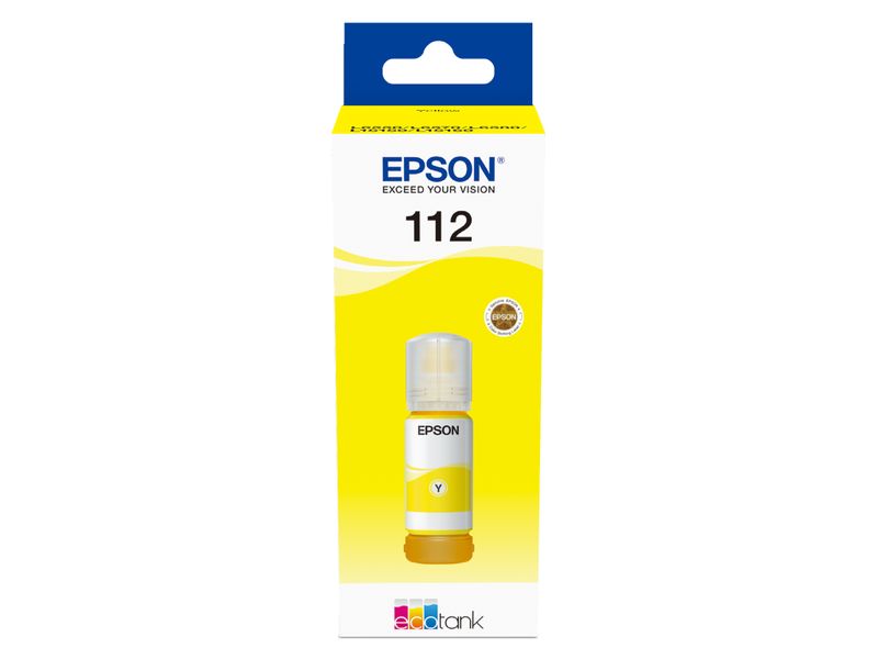 Epson 112 EcoTank Pigment Yellow Ink Bottle