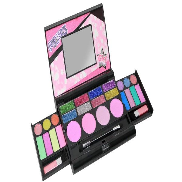 Washable Makeup Palette Cosmetic Set with Mirror-AN