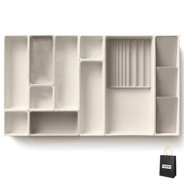 Large Makeup Drawer Organiser Set &amp; Natan Gift Bag