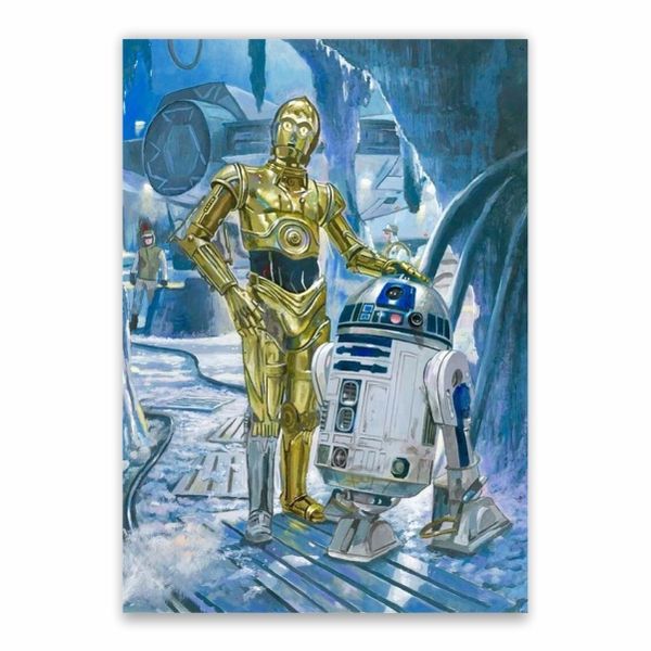 C3-PO And R-2 Poster - A1