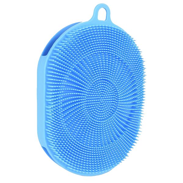 Extra Large Soft Silicone Bath Brush Gentle Exfoliating Body Scrub