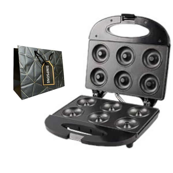 Sokany - Easy to Clean 6 Hole Donut Maker &amp; Luxury Simpsons Bag