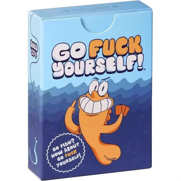 Go Fish Card Game for Adults - Hilarious &amp; Saucy Fun for 2+ Players
