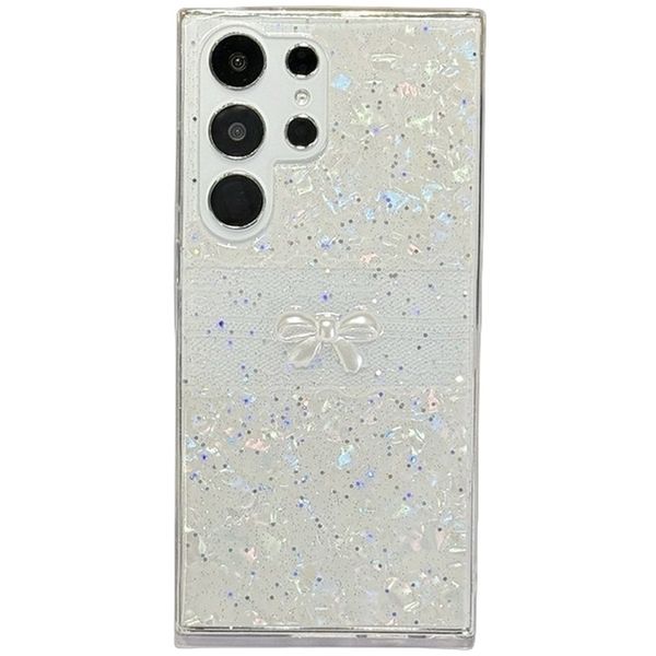 Cute Glitter Case Compatible with Samsung Galaxy S25 S24 Ultra
