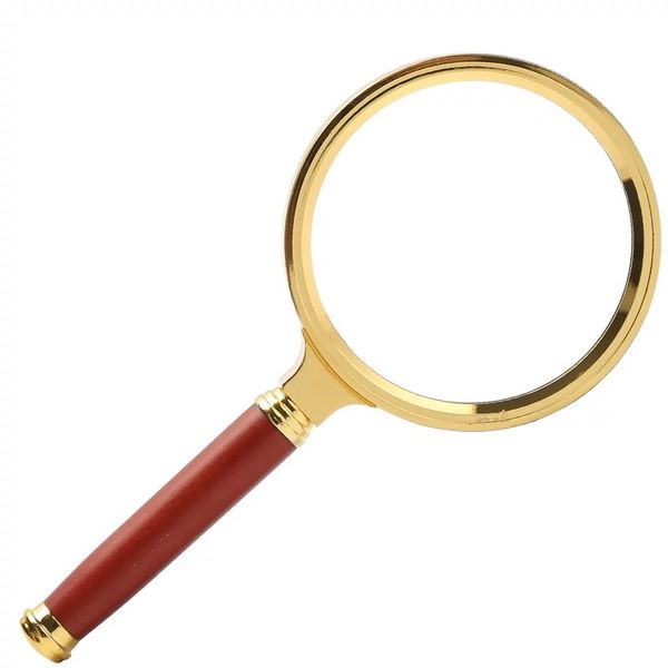 Enlarged Mirror Loupe Reading Glass Lens Magnifier