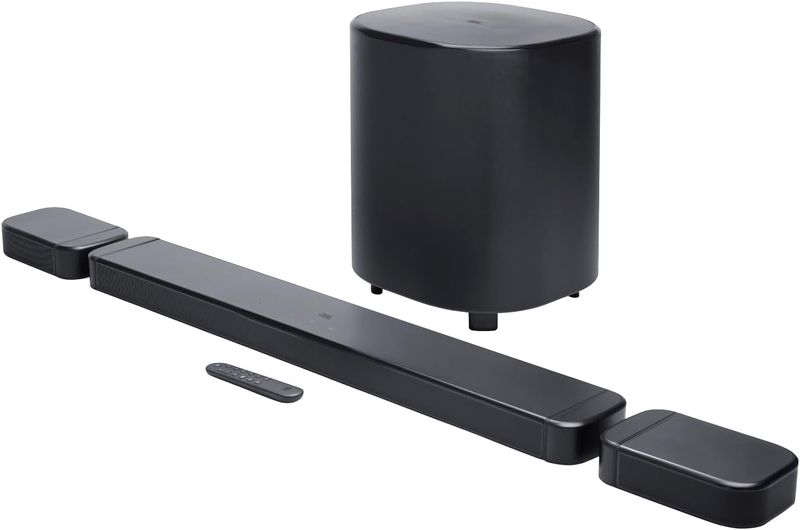JBL Bar 800MK2 7.1 Channel Soundbar With Detachable Speakers - Black