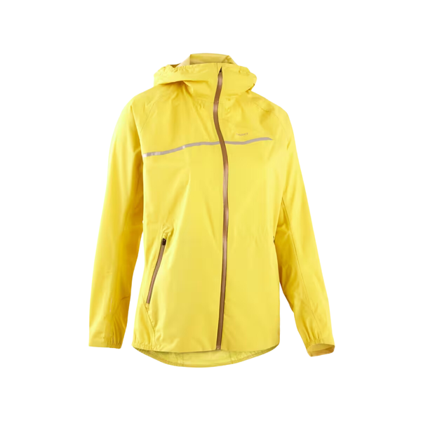 Evadict - Women's Running &amp; Trail Running Waterproof Jacket Kiprun 500 Rain - Yellow