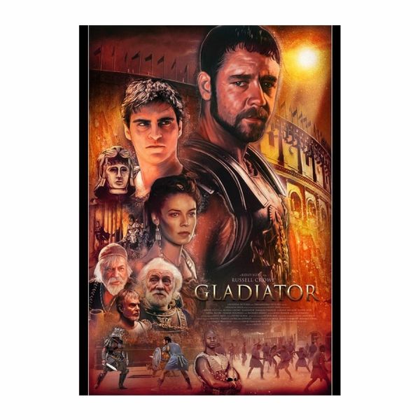 Gladiator Collage Movie Poster - A1