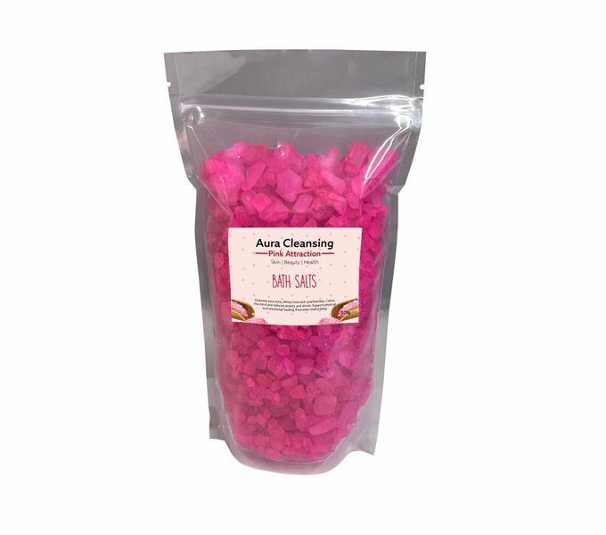 Aura Cleansing - Pink Attraction Bath Salts - 500g