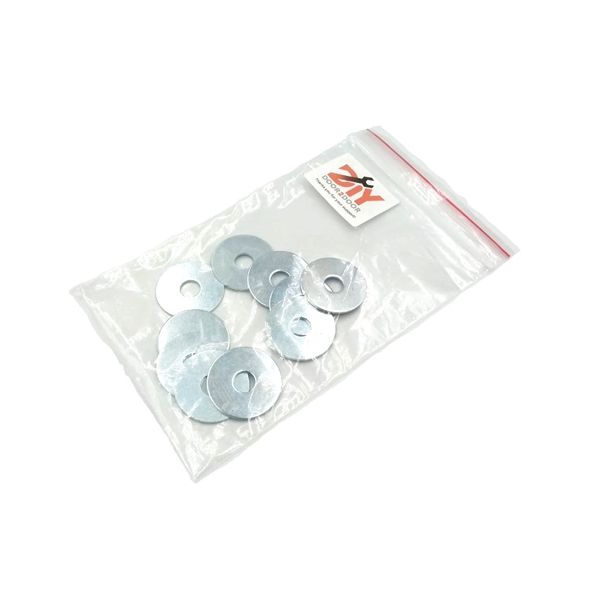 10x M-8x30x1.6mm Fender Washers