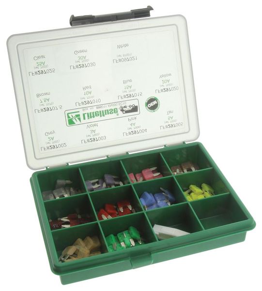Littelfuse (00950011XXN) Fuse Kit Automotive, Blade Fuses, 2A to 30A Puller
