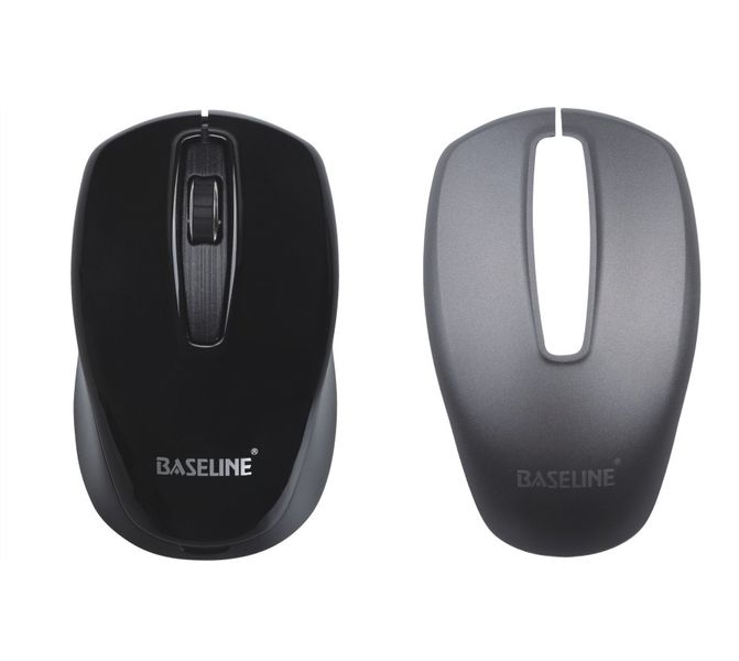 Baseline BL-WOM303 2.4GHz 3 button 1200dpi Wireless Optical Mouse