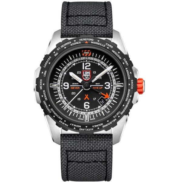 Luminox-Bear Grylls Survival Pilot Watch Black Nylon Mens Watch-XB.3761