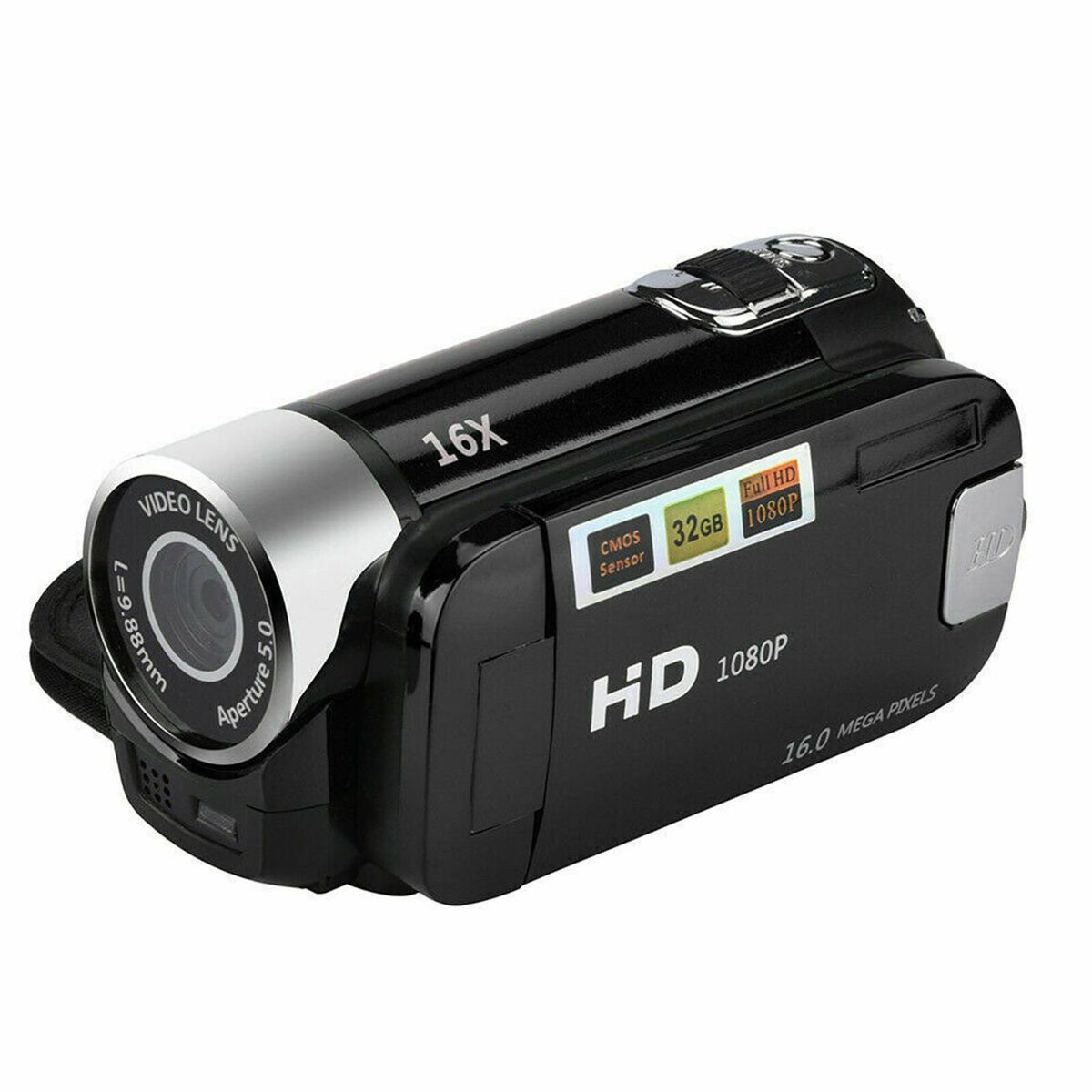 1080P HD Digital Video Camera TFT LCD 16MP 16x Zoom DV AV Night Vision