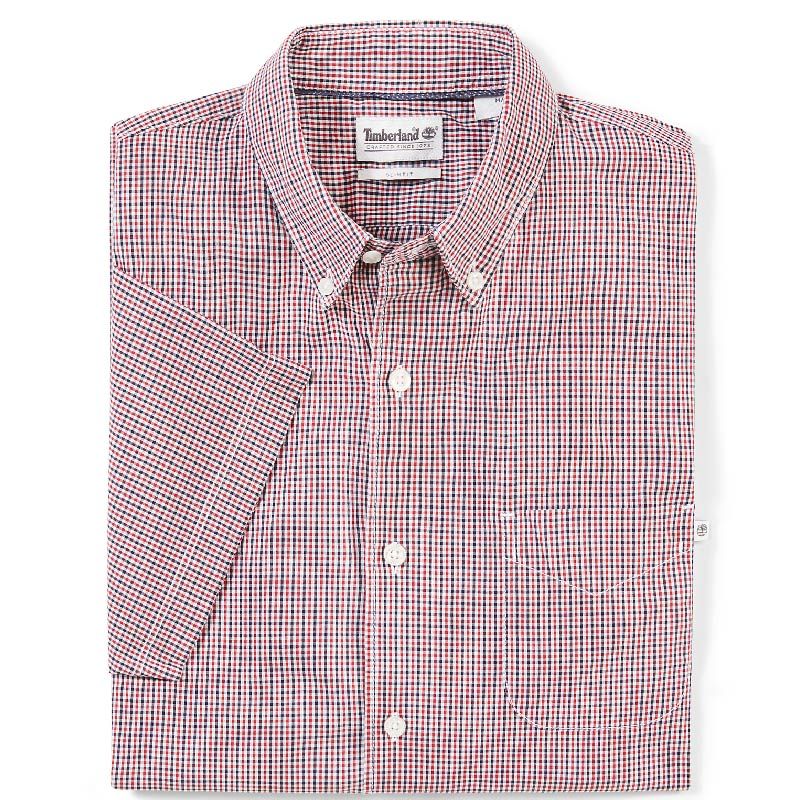 Suncook River Gingham Shirt in Red | Shop Today. Get it Tomorrow ...