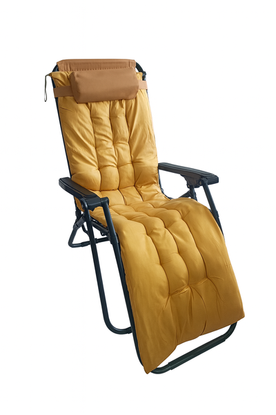 Beach/Pool &amp; Camping Reclining Chair with Padded,Foldable