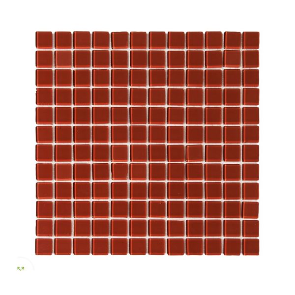 Decor Tiles - Cinnamon Flame Glass 23 x 23mm