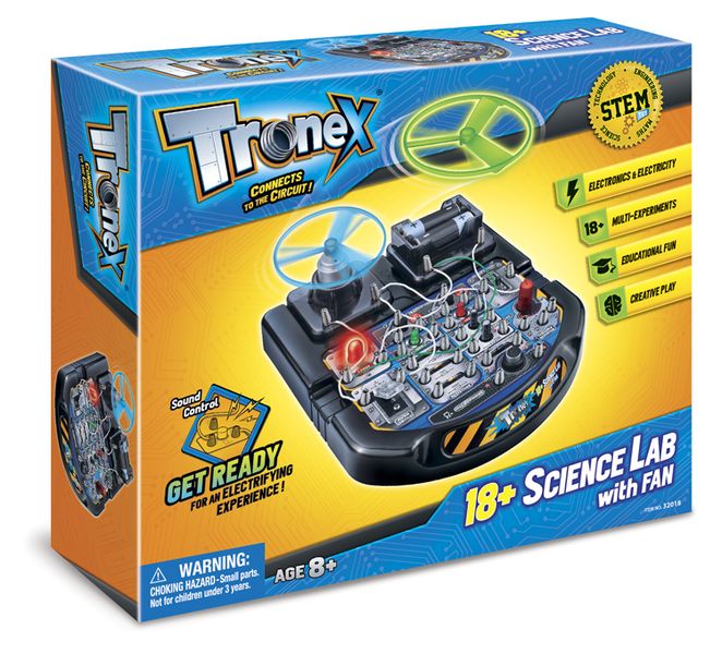 18+ Science Lab with Fan