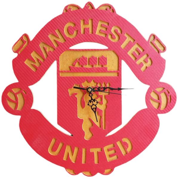 Manchester United Badge Wall Clock