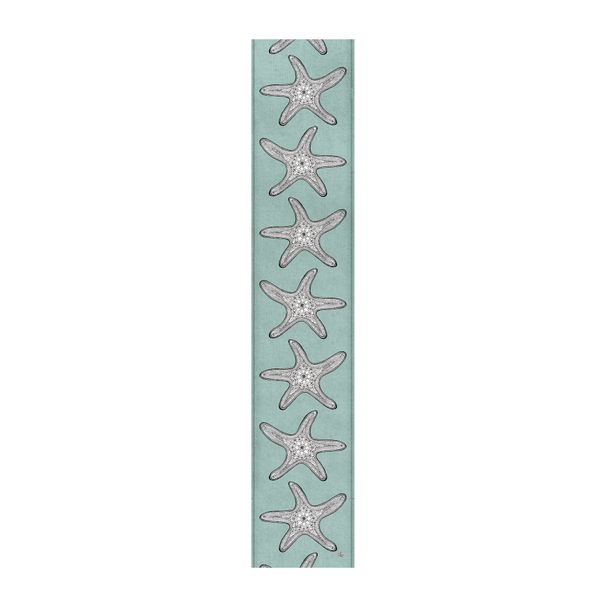 Starfish on Sea-Moss Table Runner by Fifo