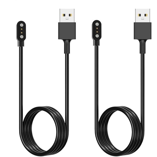 [2-Pack] Smart Watch Charger Magnetic USB Compatible with Letsfit SW023