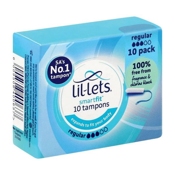 Lil-Lets Regular 10s - 12 Pack