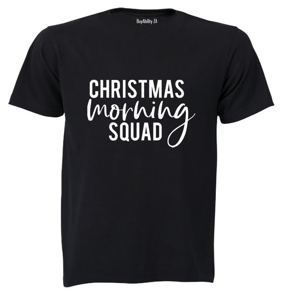 Christmas Morning Squad - Adults - T-Shirt