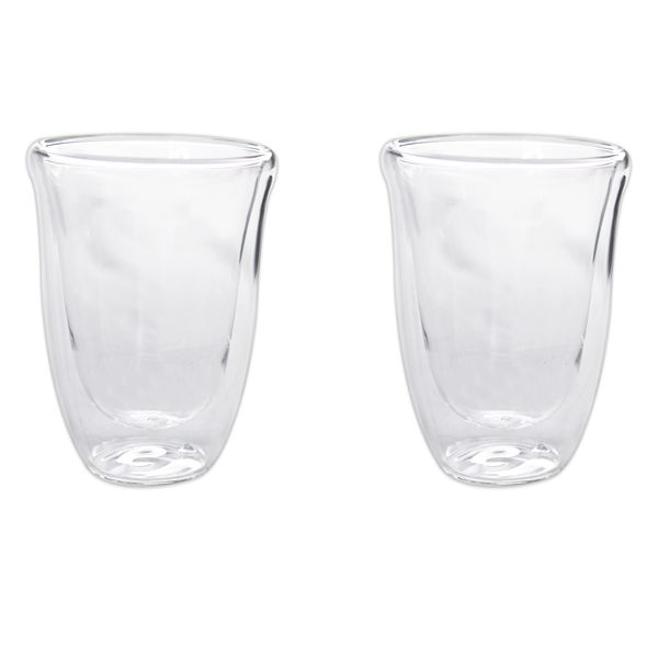 LMA Double-Wall Hot and Cold Beverage Latte Cups - Set of 2 - 300ml