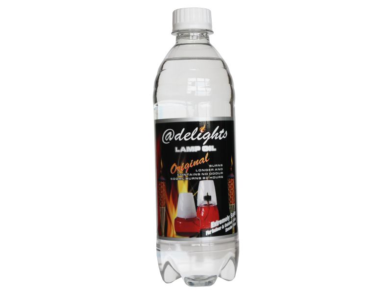 @Delight Lamp Oil Clear 12 x 500ML
