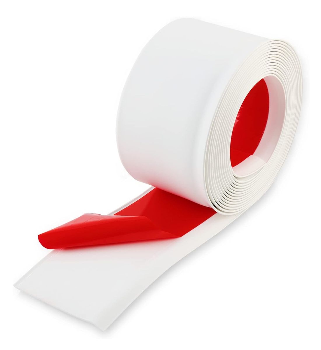 Flexible Self Adhesive Skiring Board White - 6 mtrs x 10cm