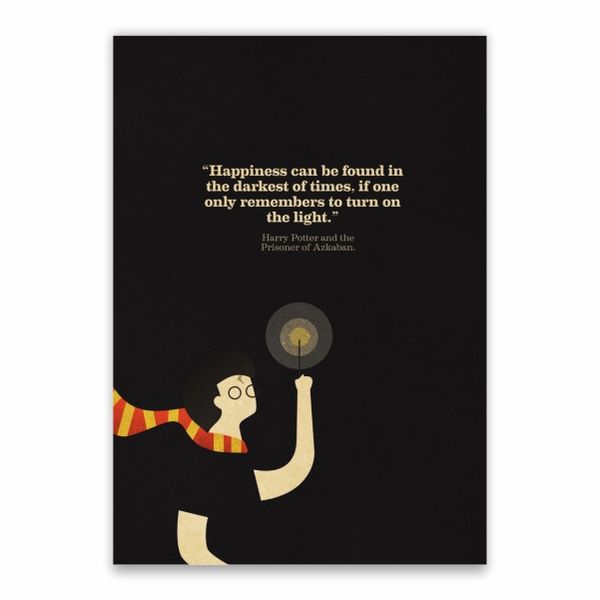 Harry Potter Quote Poster - A1
