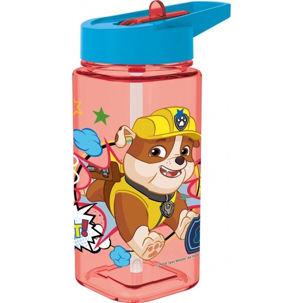 Paw Patrol Comic Square Water Bottle 530ml