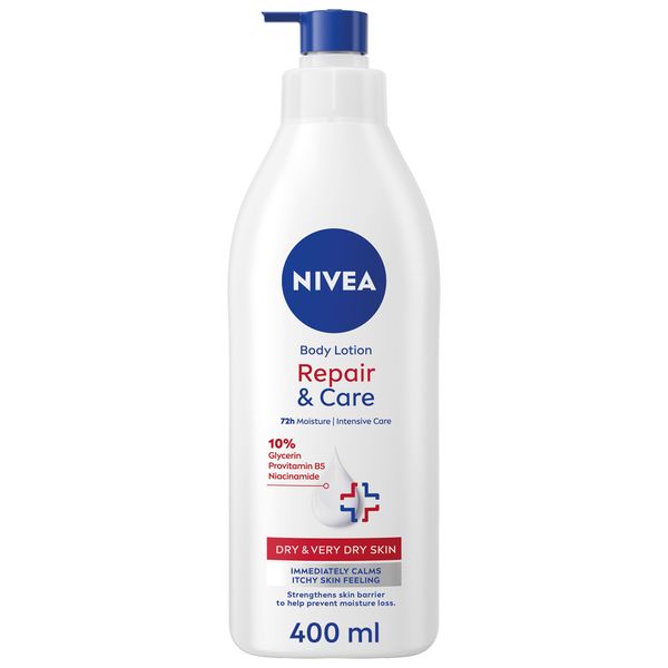 NIVEA Repair &amp; Care Body Lotion with Deep Moisture Serum, 400ml