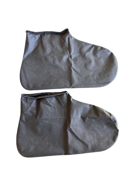 1 Pair Waterproof Thickened Non-Slip Shoe Covers - Black