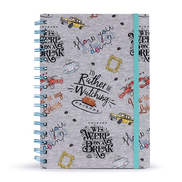 Friends - Marl A5 Wiro Notebook