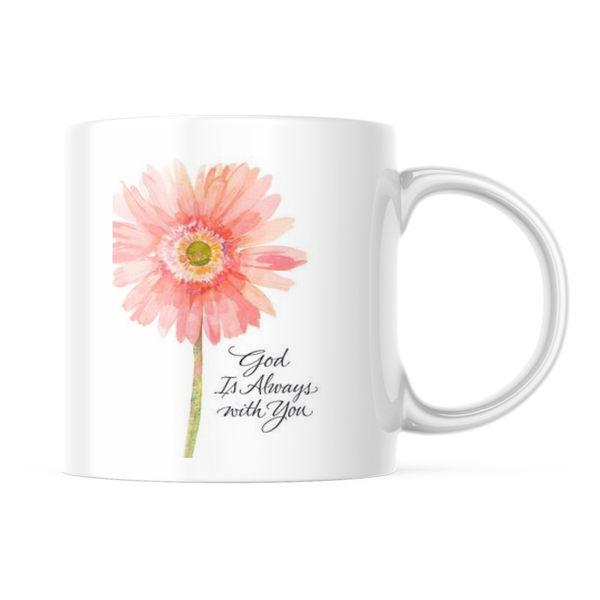 Flower Custom Printed Coffee Mug
