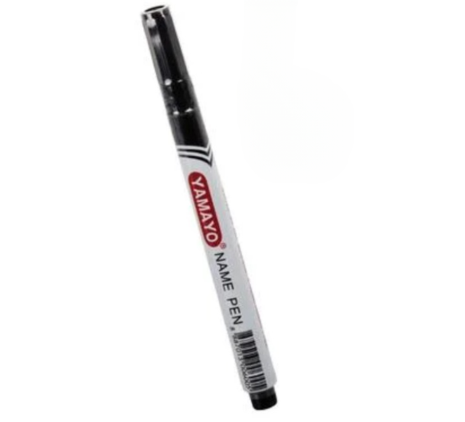 YM-60 Black Permanent Marker - Ultra-Fine Tip for Detail &amp; Durability