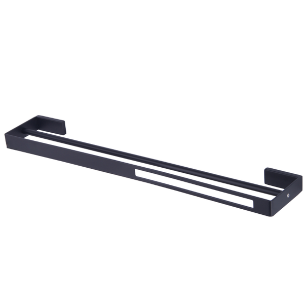 Devario Double Towel Rail Square -60cm