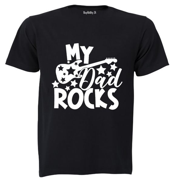 My Dad is Rocks - Guitar - Kids T-Shirt